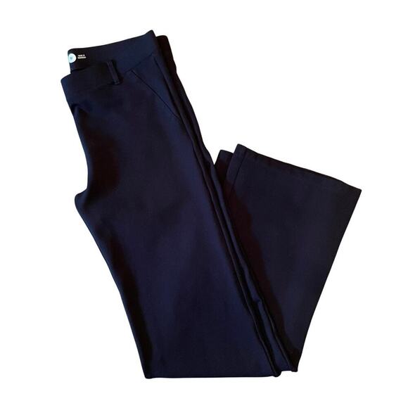 Betabrand Black Dress Yoga Pants Bootcut Size Medium | 31” Inseam 715T - Picture 1 of 9